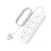Belkin 6-Outlet Surge Protector Power Strip, Wall-Mountable with 6 AC Outlets, 2M SRB002ar2M