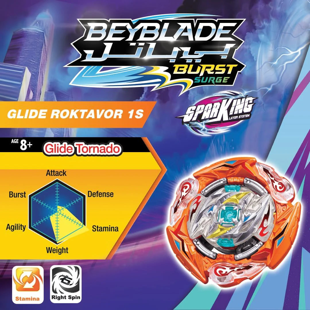 Beybattle Beyblade Burst Superking Glide Ragnaruk BB-161-T