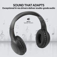 سماعات رأس لاسلكية Promate LaBoca Over-Ear | أسود