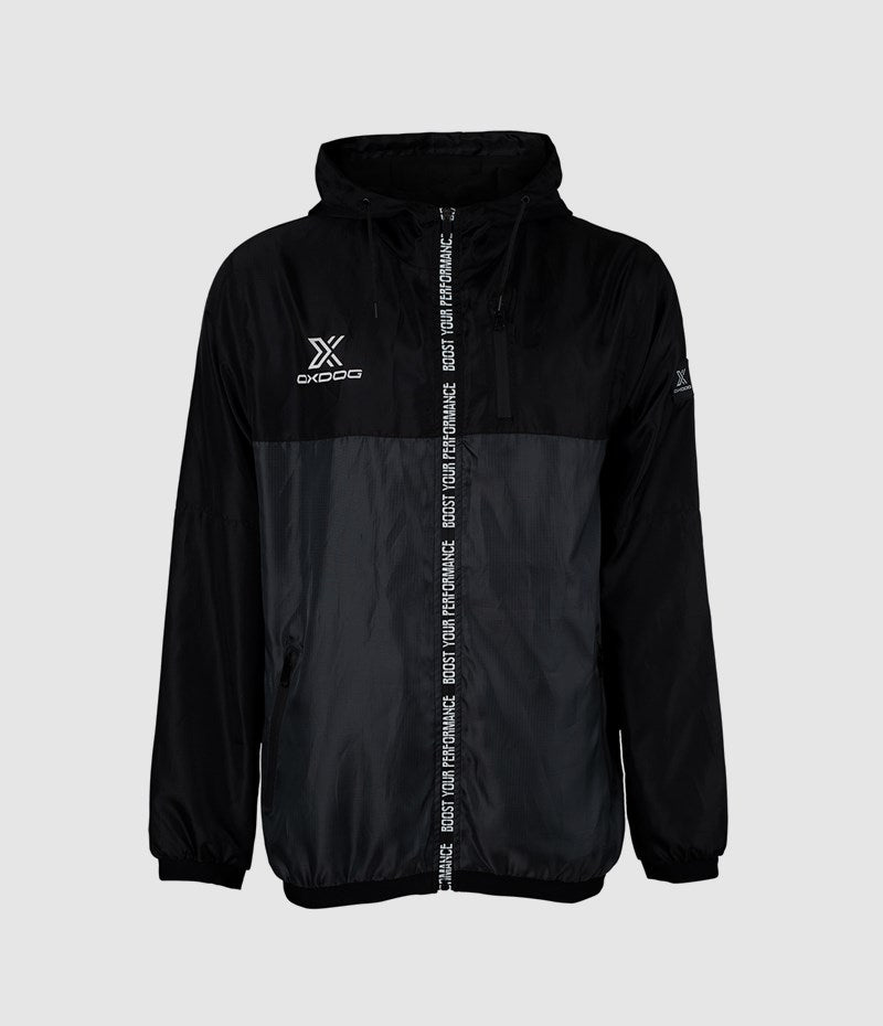 LAGUNA JACKET أسود – جاكيت خفيف وعصري للراحة اليومية
