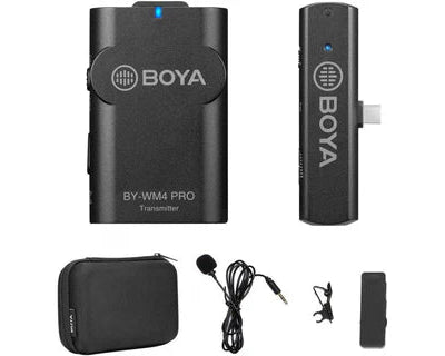 BOYA BY-WM4 Pro-K5 ميكروفون لاسلكي لأجهزة Android/Type-C