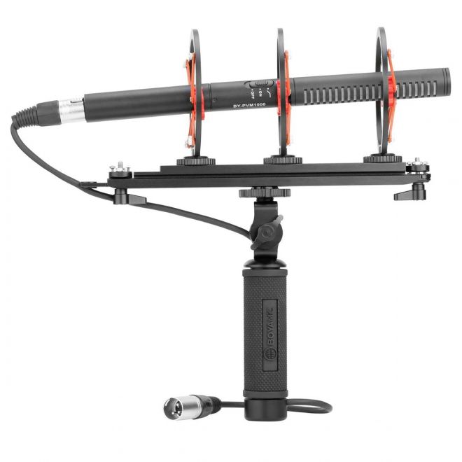 BOYA BY-WS1000 Windshield & Shock Mount System for Shotgun Mics BOYA BY-WS1000 Windshield & Shock Mount System for Shotgun Mics