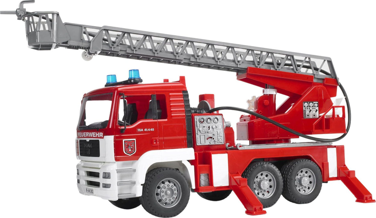 Bruder MAN TGA Fire Engine with Ladder, Water Pump +