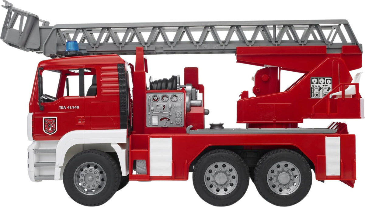 Bruder MAN TGA Fire Engine with Ladder, Water Pump +
