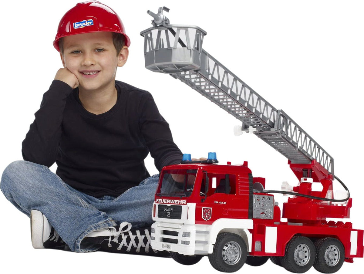 Bruder MAN TGA Fire Engine with Ladder, Water Pump +