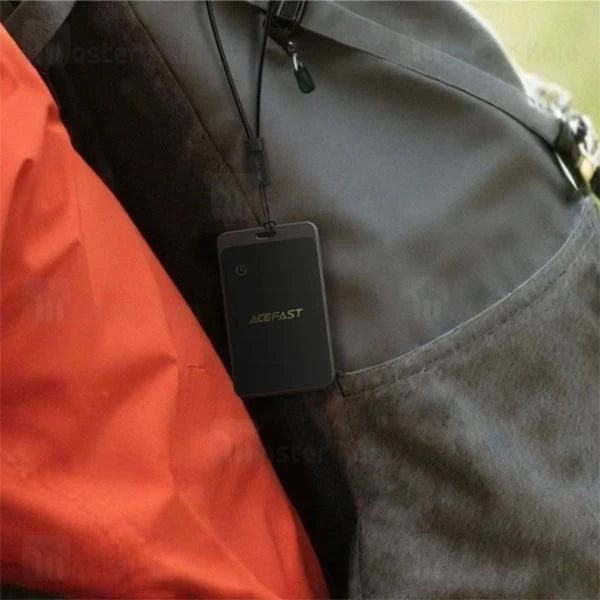 ACEFAST S3 Metal Card Smart Tracker – 2-Pack | Apple Find My | IP68 | Wireless Charging | MFi Certified | Wallet Tracker