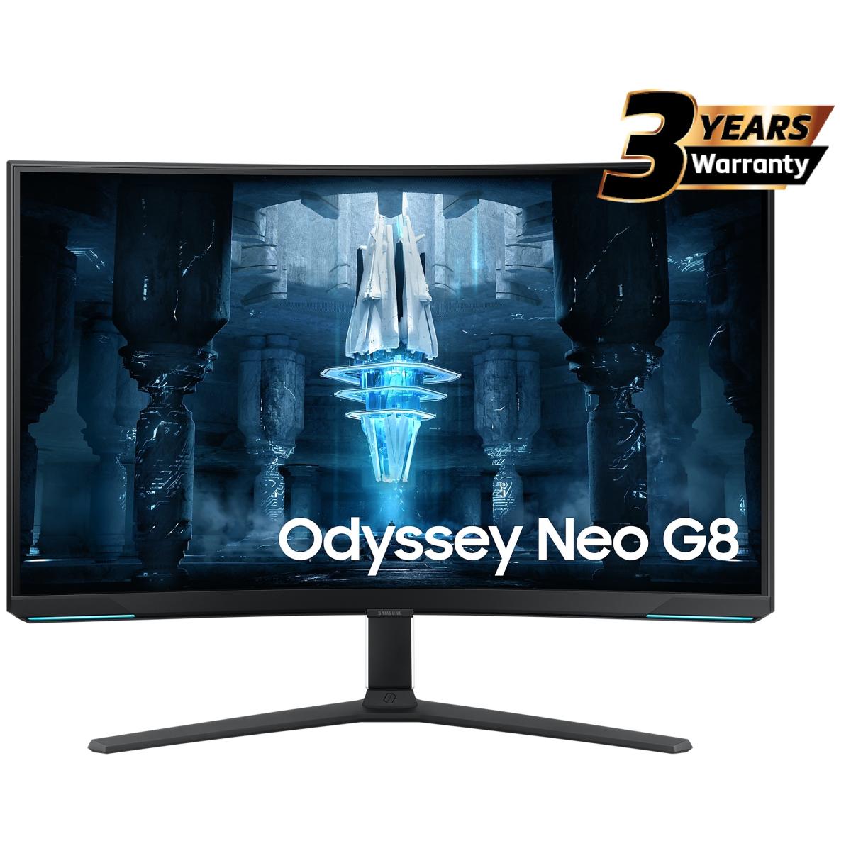 Odyssey Neo G8 شاشة سامسونج مفاس 32انش 4ك وسرعة 240Hz وHDR2000
