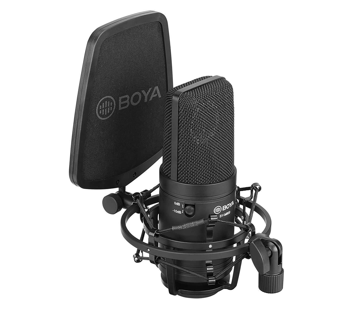 BOYA Cardioid Condenser Microphone - Black