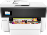 طابعة HP OfficeJet Pro 7740 متعددة الاستخدامات ذات التنسيق العريض 
