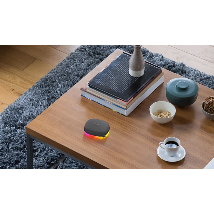 سماعة بلوتوث مع إضاءة فيليبس TAS2307BK/97 – أسود