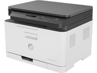 طابعة HP Color Laser MFP 178nw - بيضاء