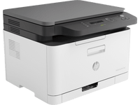 طابعة HP Color Laser MFP 178nw - بيضاء