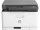 طابعة HP Color Laser MFP 178nw - بيضاء