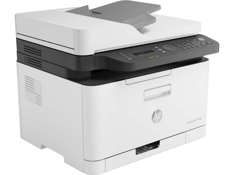 طابعة HP Color Laser MFP 179fnw - بيضاء