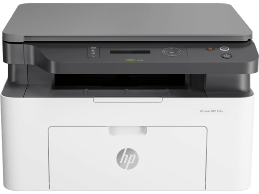 طابعة HP Laser MFP 135a متعددة الوظائف للطباعة المكتبية - بيضاء