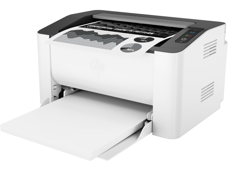 HP Laser Jet 107w A4 Mono LaserJet Printer Wireless - White