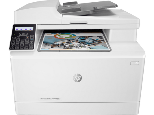 طابعة HP Color LaserJet Pro MFP M183fw (7KW56A) 