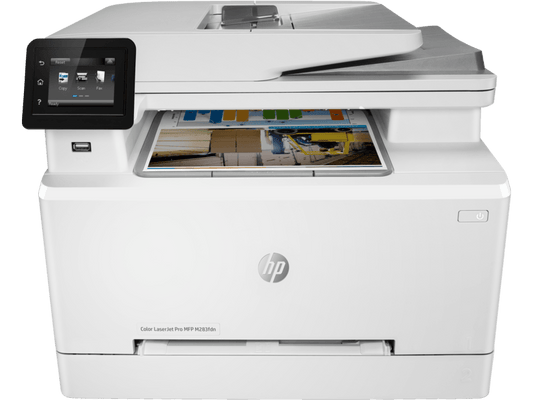 طابعة HP Color LaserJet Pro MFP M283fdn (7KW74A) 