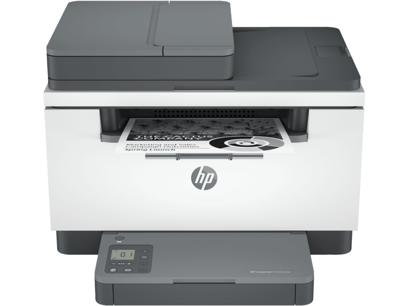 طابعة HP LaserJet MFP M236sdw - بيضاء طابعة HP LaserJet MFP M236sdw - بيضاء