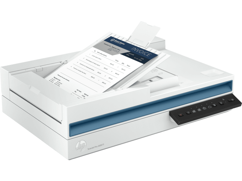 HP ScanJet Pro 2600 f1 - أبيض HP ScanJet Pro 2600 f1 - أبيض