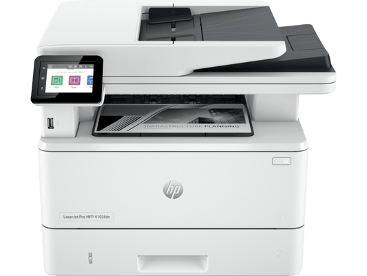 طابعة HP LaserJet Pro MFP 4103fdn (2Z628A) 