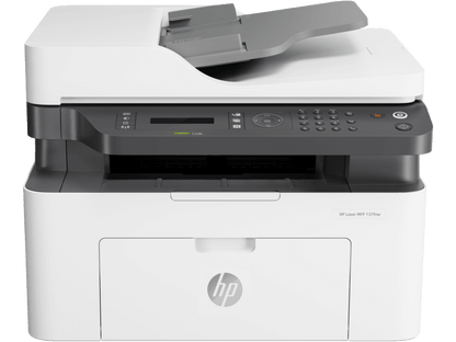 طابعة HP Laser MFP 137fnw (4ZB84A) 