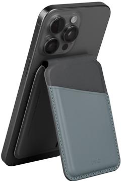 UNIQ Lyden Ds Rfid-Blocking Magnetic Card Holder With Stand