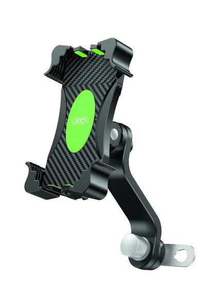 XO C118 Reflector holder type electric or motorized motorcycle 360° rotation mobile phone holder