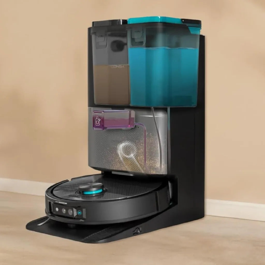 Cecotec Conga 15090 SpinArm Home&Wash Robot Vacuum Cleaner with Mop