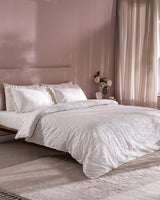 Aulne Kıng Sıze Embroıdery Duvet Cover Set