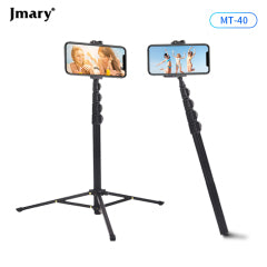 Jmary MT-40 2-in-1 Selfie Stick Tripod – Up to 151.5cm, 3kg Load
