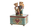 Madame Coco Isidore Music Box | Festive Decorative Christmas Music Box