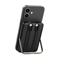 WiWU Pioneer 5-in-1 Power Bank 10000mAh - 15W Magnetic Charging