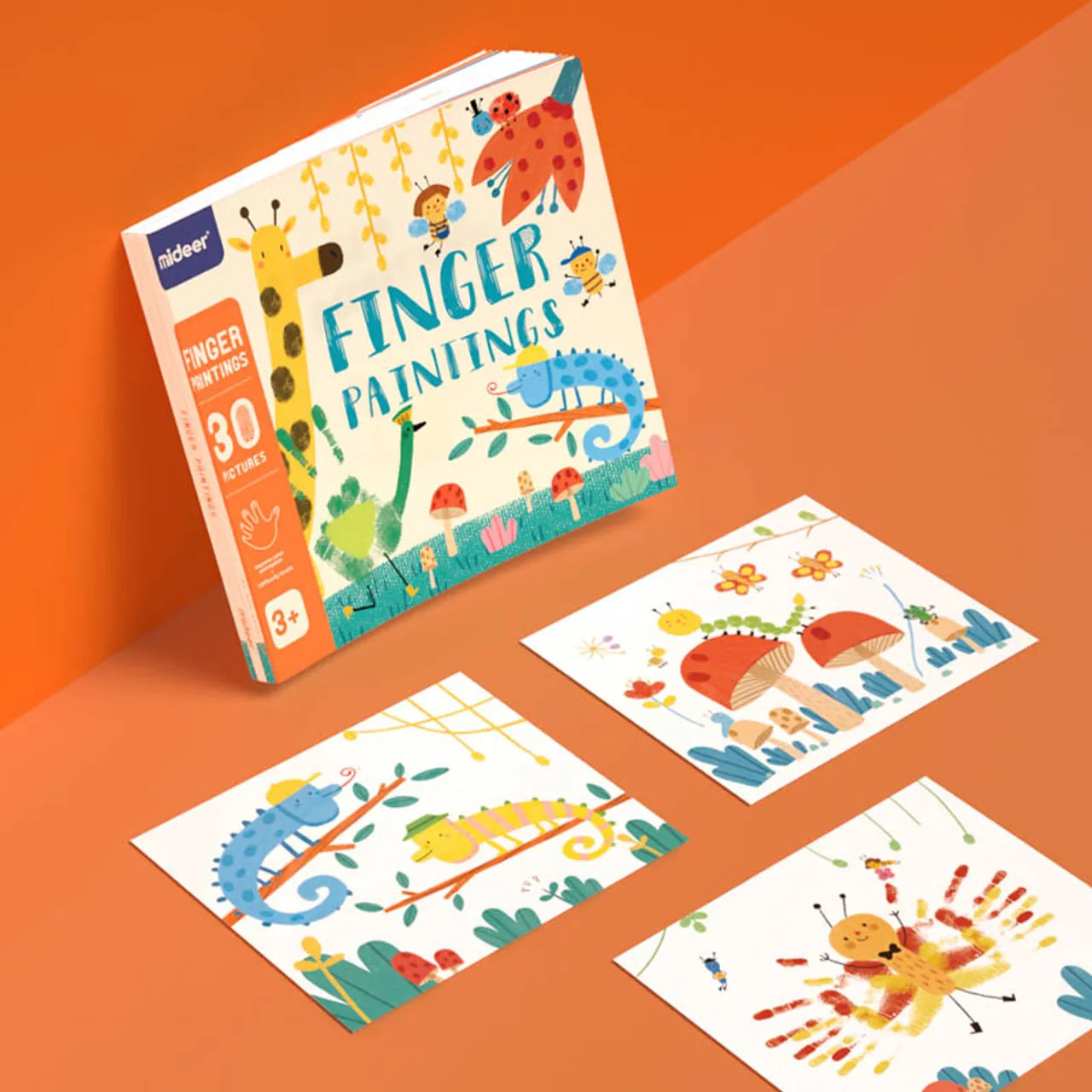Mideer Finger Paint Art Book Mideer Finger Paint Art Book