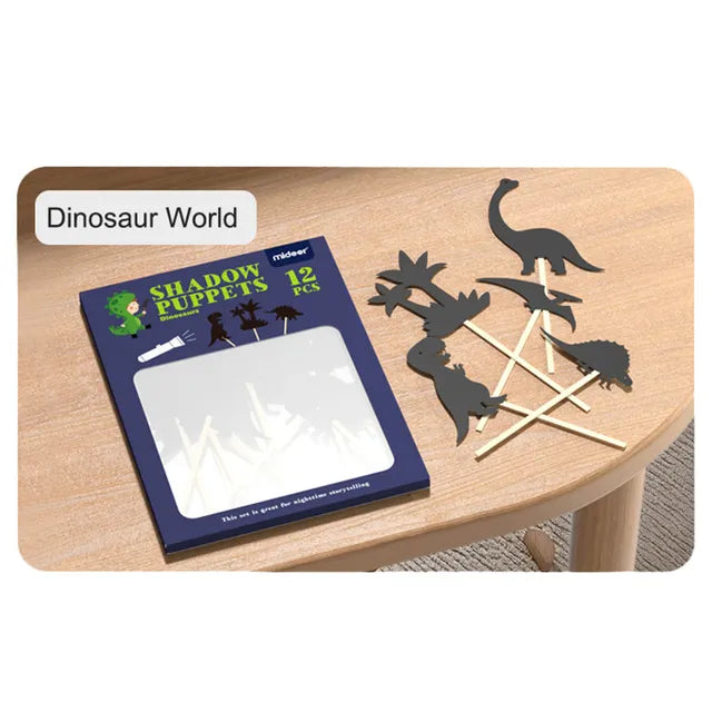 Mideer Shadow Puppets – Dinosaur Mideer Shadow Puppets – Dinosaur
