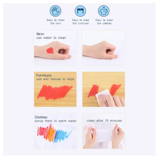 Mideer Silky Crayons 36 Colors Mideer Silky Crayons 36 Colors