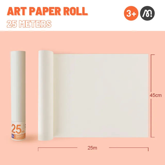 Mideer 25m Painting Paper Roll Mideer 25m Painting Paper Roll