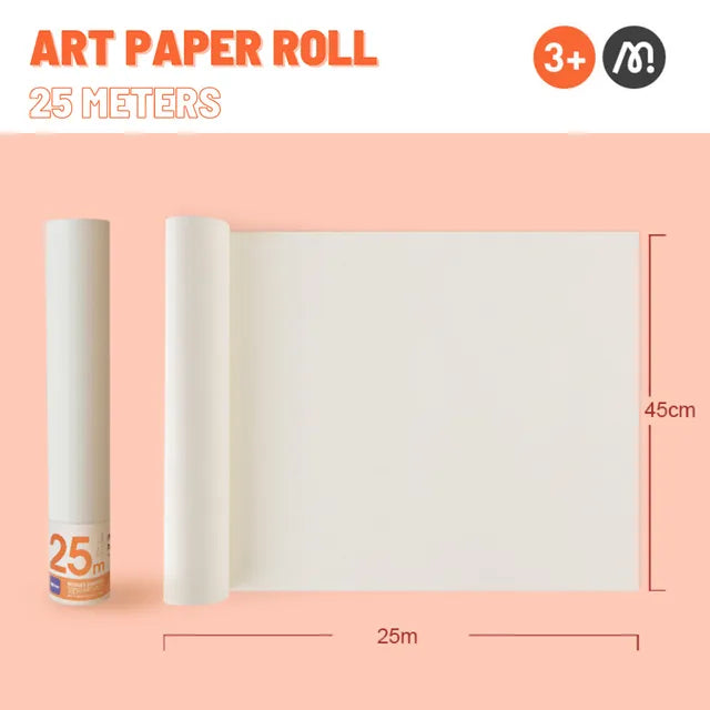 Mideer 25m Painting Paper Roll