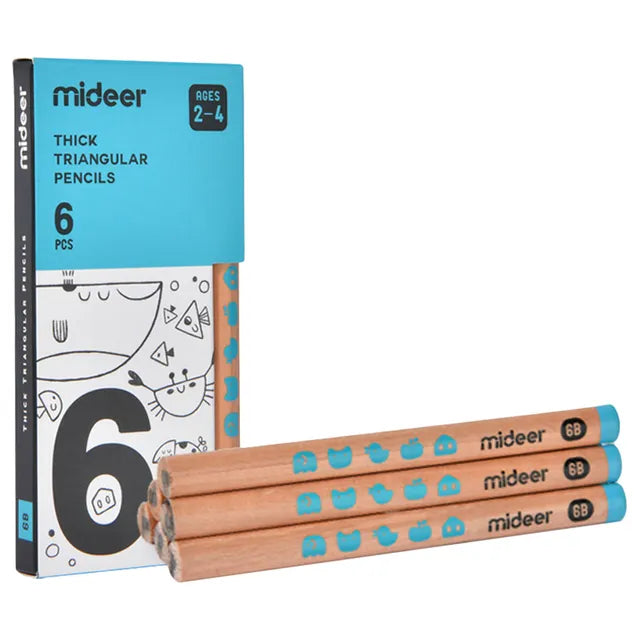 Mideer Thick Triangular Pencils Mideer Thick Triangular Pencils