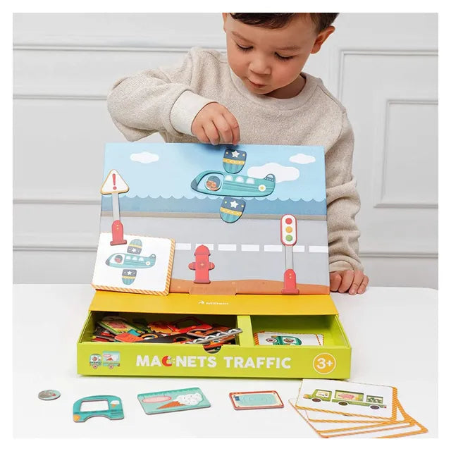 Mideer Magnetic Traffic Game Mideer Magnetic Traffic Game
