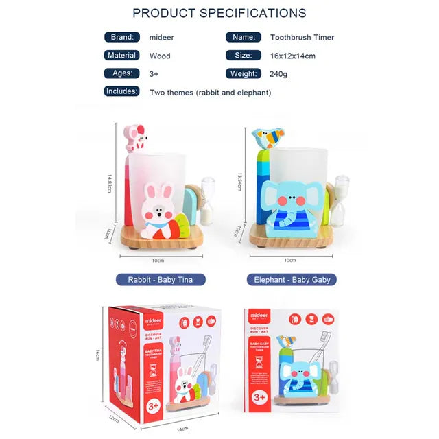 Mideer Baby Tina Toothbrush Timer Mideer Baby Tina Toothbrush Timer