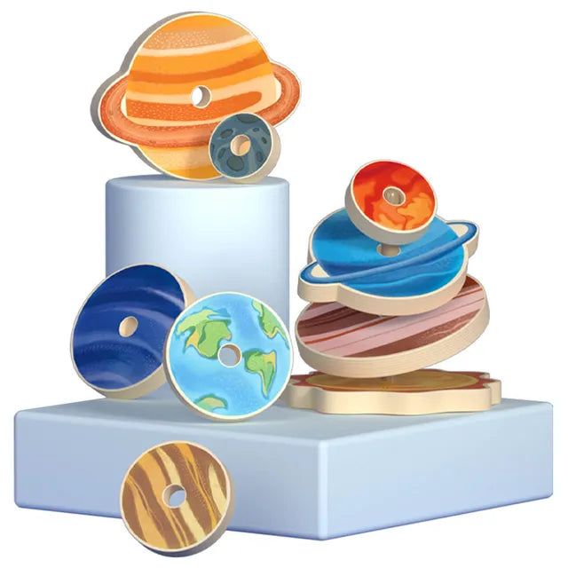 Mideer Stacking Toy-Planets Mideer Stacking Toy-Planets