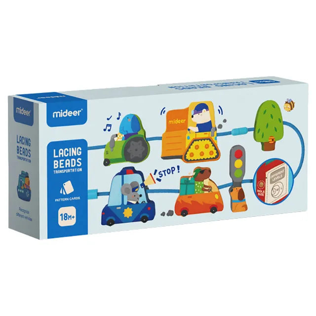 Mideer Lacing Beads – Transportation Mideer Lacing Beads – Transportation