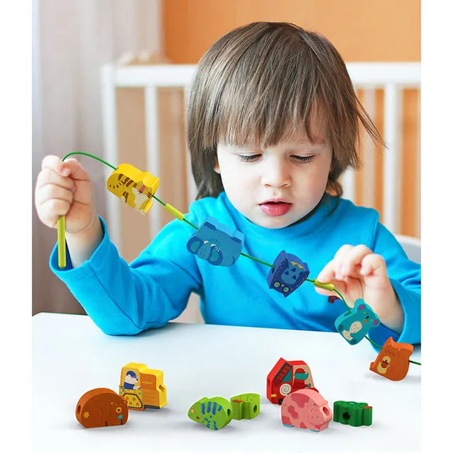 Mideer Lacing Beads – Transportation Mideer Lacing Beads – Transportation