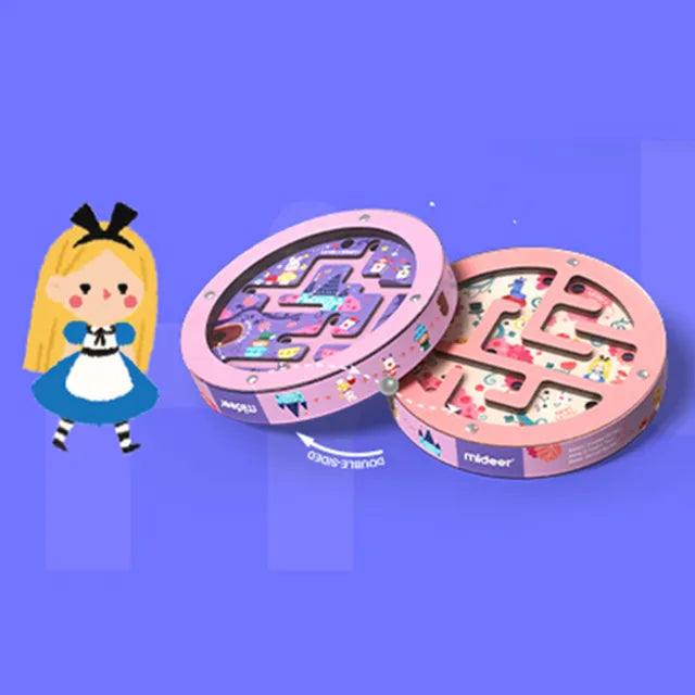 Mideer Double-side Steel Ball Maze – Wonderland Mideer Double-side Steel Ball Maze – Wonderland