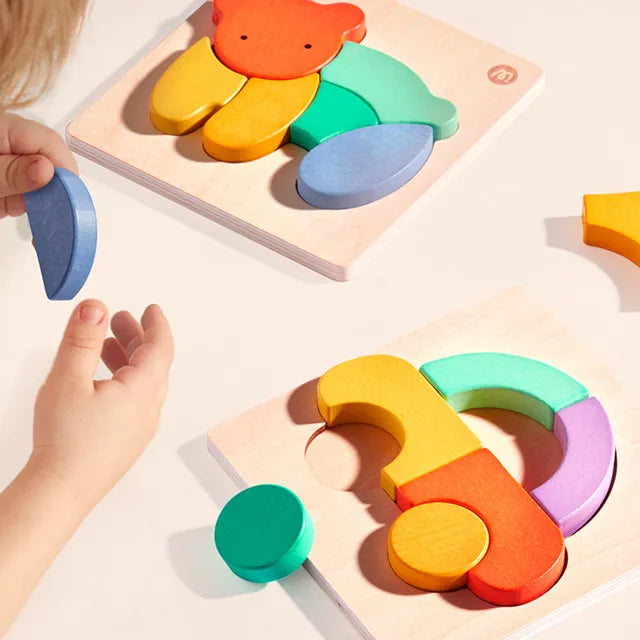 Mideer Wooden Building Blocks – Rabbit Mideer Wooden Building Blocks – Rabbit