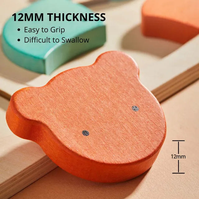 Mideer Wooden Building Blocks – Rabbit Mideer Wooden Building Blocks – Rabbit
