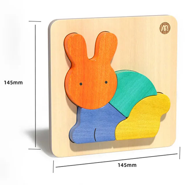 Mideer Wooden Building Blocks – Rabbit Mideer Wooden Building Blocks – Rabbit