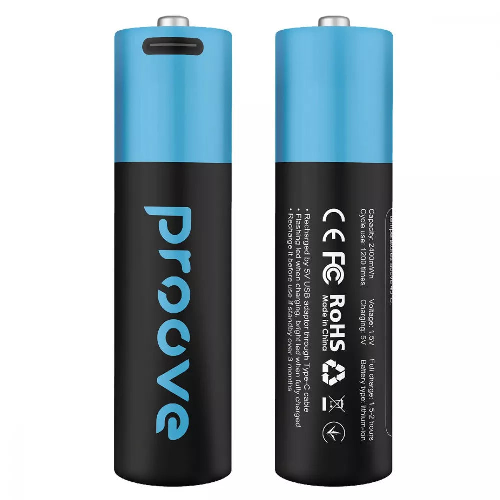 Proove Rechargeable Batteries Compact Energy AA 2pcs