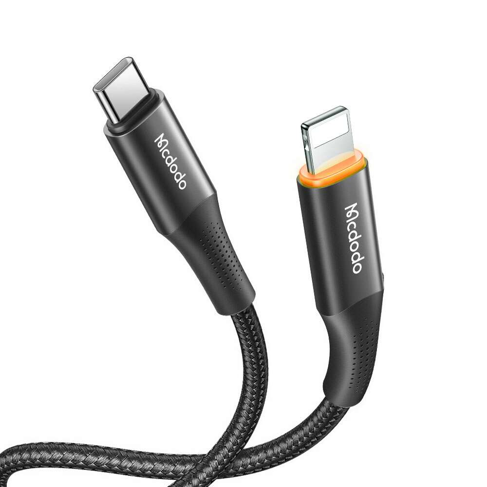 Mcdodo 20W Type-C to Lightning PD Data Cable 1.2M - Black